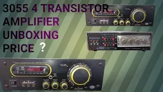 3055 4 transistor amplifier unboxing price full review #video#virel#unboxing 