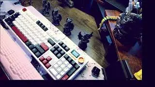 Dragon Den ASMR Typing #21   Relaxing  ASMR typing with no talking   AJAZZ AK351 V4