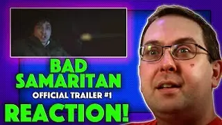 REACTION! Bad Samaritan Trailer #1 - David Tennant Horror Movie 2018