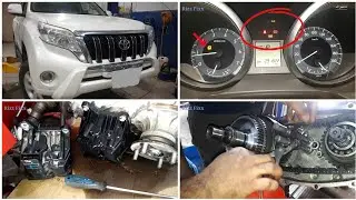 Toyota Prado 4hi 4lo engage actuator change