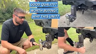 Orion Motor Tech Adjustable Trailer Hitch