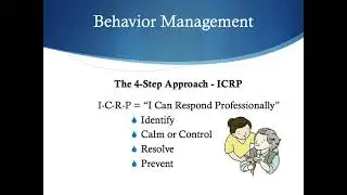 Managing Problem Behaviors in Long Term Care