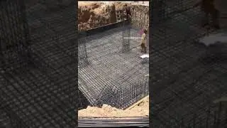 RaFt Foundation of a Building, Area 125.75 , B+G+6th Floor , Commercial Building