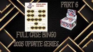 Rough Ending! Full Case Bingo 2025 Topps Update Series Part 6