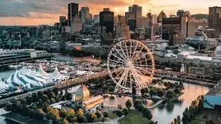 MONTREAL OLD PORT WATERFRONT PLUS FERRIS WHEEL RIDE