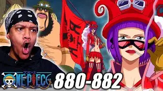 THE REVOLUTIONARY ARMY IS HERE! | One Piece Episode 880-882 Reaction
