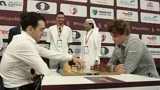 Haik Martirosyan vs. Magnus Carlsen / FIDE World Blitz 2025 / Round 14 Magnus's last slippage defeat