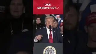 Trump Claims The Previous Administration Almost Destroyed The Country | Calls It a 'Massive Tax Cut'