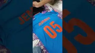 Jersey Name Print #shorts #mumbai #jersey