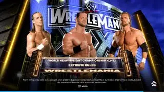 WRESTLEMANIA 20 SHAWN MICHAELS VS CHRIS BENOIT VS TRIPLE H
