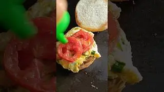 Shami Burger 🍔😋#azanfood #shamiburger #shortsfeed #foodclips #shortclips
