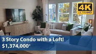 3 Story Condo with a Loft! | San Ramon, CA | $1,374,000+ | 2,687+ Sq Ft | 4 Bd | 3.5 Ba