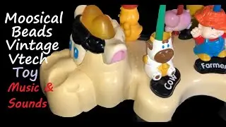 Vtech Moosical Beads Little Smart Farmer Cow Vintage Old Baby Musical Sensory Toy