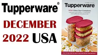 CATALOG  TUPPERWARE  DECEMBER   2022  USA