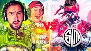 Fighting a TSM member in Apex Legends Mobile