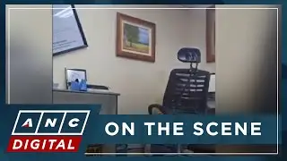 LOOK: Wall frames swing in Davao office as magnitude 7.5 quake strikes region | ANC