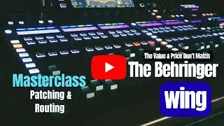 How To Patch And Route On The Behringer Wing - Very Easy!