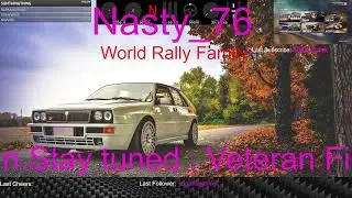 Finnish veteran driver Nasty_76 TTV  World Rally Family Instructor. PC Online open lobby racing loo