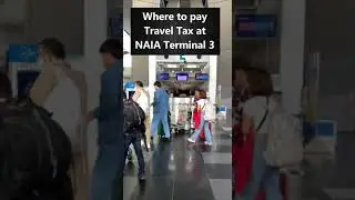 🔴Where should you pay Travel Tax when departing the Philippines?  #travelupdate #traveltax