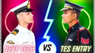 NAVY Tech VS TES Entry 2023 - Difference, Syllabus, Job, Benefits! Which Is Best Suitable !!!