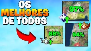 MELHORES DROPS pra pegar SURREAL na RANQUEADA do FORTNITE (Temporada 3 Capítulo 6)