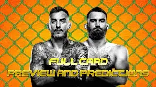 UFC Fight Night Moicano vs Saint-Denis Full Card Analysis, Prediction & Breakdown (UFC Paris)