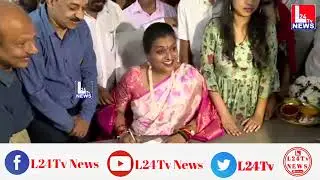 YSRCP MLA RK Roja takes charge as Tourism Minister of Andhra Pradesh @l24tv #rkroja