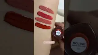 Careline Whipped Cream Tint Swatches 💓 #carelineph #betterthanbasic #careline #carelinecosmetics