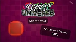 Compound Nouns Badge - Secret Universe - Roblox (by Feodoric) {READ DESC}