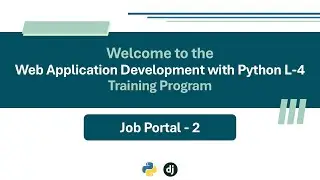 P2: Job Portal using Django | Job Post, Apply Job|  WADP-B6
