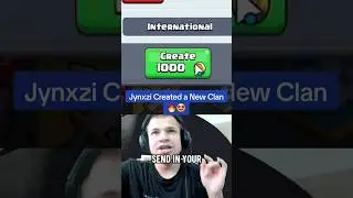 Jynxzi Created a New Top Rank Clan 🔥🤩#jynxzi #clashroyale #viral