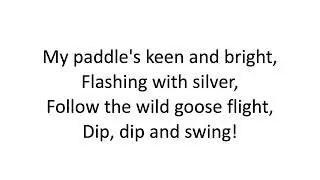 Land of the Silver Birch Lyric Video