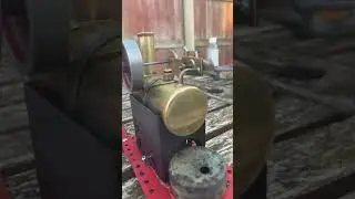 Steam engine Mamod MM2 with power hammer #shorts #steamengine #steamingcrazy #mamod