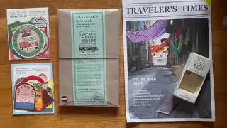 Quick Unboxing of Traveler's Notebook Limited Edition Road Trip