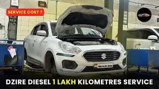 Maruti Dzire Diesel Service 🔧💸 Full Cost, Engine Oil, Tips | Worth It? 🤔