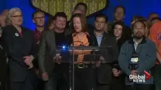 Where is former Alberta Premier Alison Redford?