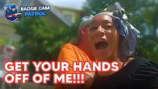 Expired Tag Turns Into Chaos Woman Attacks Officer During Traffic Stop
