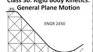 Class 30 General Plane Motion
