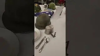 Missing Man Combat Table Veterans Day Parade 2024