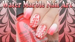 Another way of watermarbling / Водный дизайн