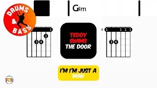 TEDDY SWIMS - The Door | Bass & Drums | Scrolling Guitar Chords & Lyrics
