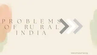Problems of Rural India | Join us to solve them