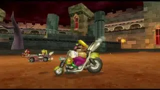 Mario Kart Wii Wario Gets Last Place in Mirror Special Cup