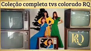 Coleção completa de tvs antigas COLORADO RQ . Sonho realizado de possuir todos modelos 🤩🤩🤩🤩🤩