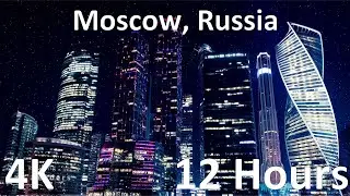 Moscow, Russia - 4K Animated Photo, Silent Screensaver, Background, Relax, Sleep, Study, Zone Out
