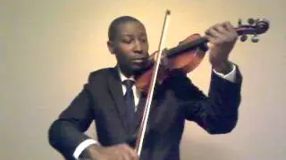 Beginner Violinist Rawle Austin performs Canon in D by Pachelbel (First Eight Bars)