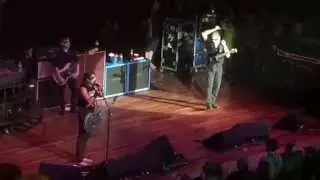 Rami Plays Accordian / Pat Plays Guitar With Champagne - Foo Fighters @ Ryman Auditorium-10/31/14