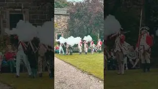 Brown Bess Musket fire demo