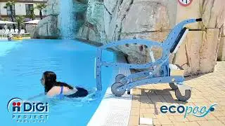 輪椅王 獨家代理 DiGi Project EcoPool 泳池移位機