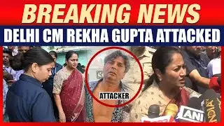 Delhi CM Rekha Gupta Attacked At Her Residence During Public Meet | Attacker In Custody | News9